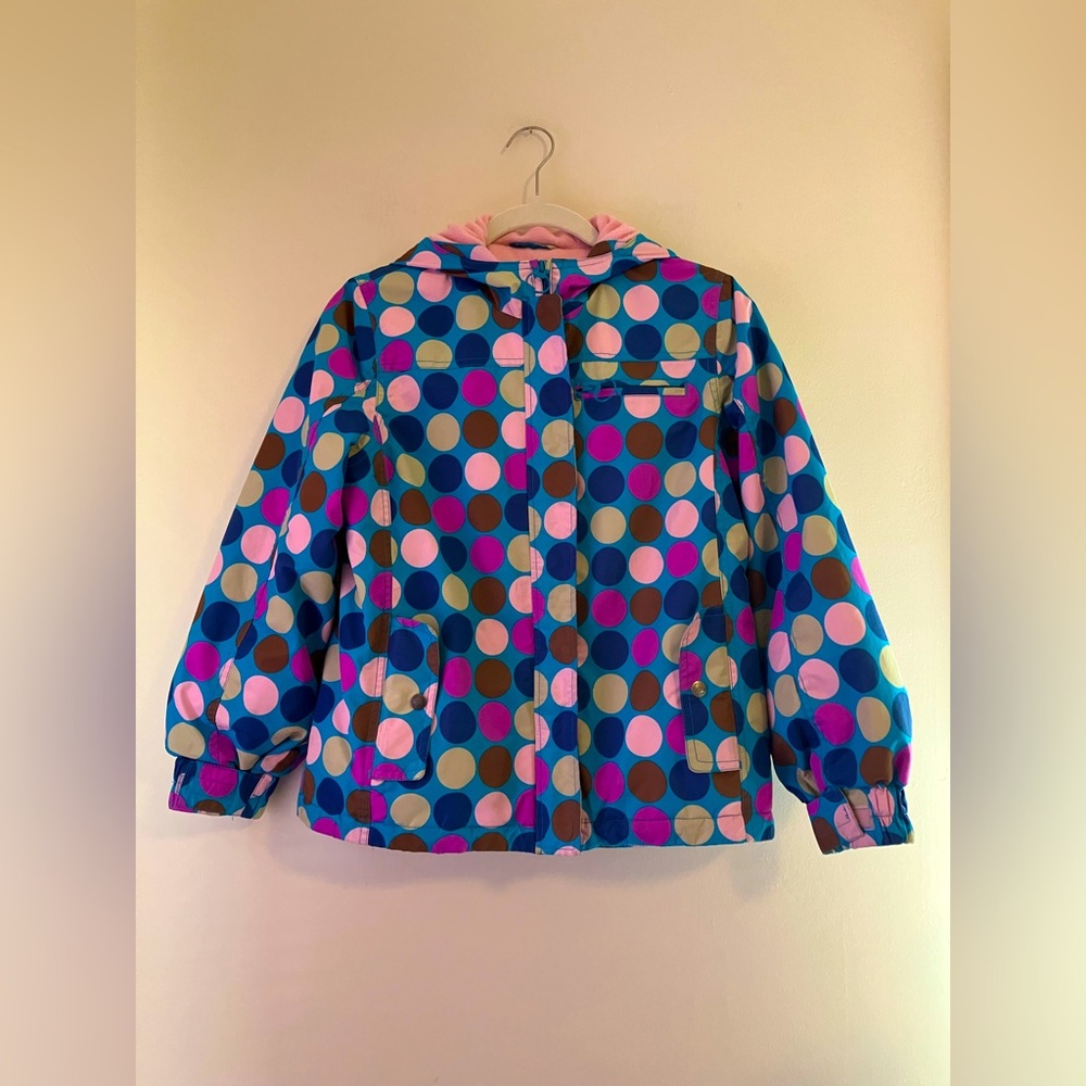 Rare Mini Boden Geometrical Winter Coat